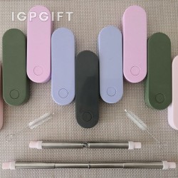 不鏽鋼伸縮吸管