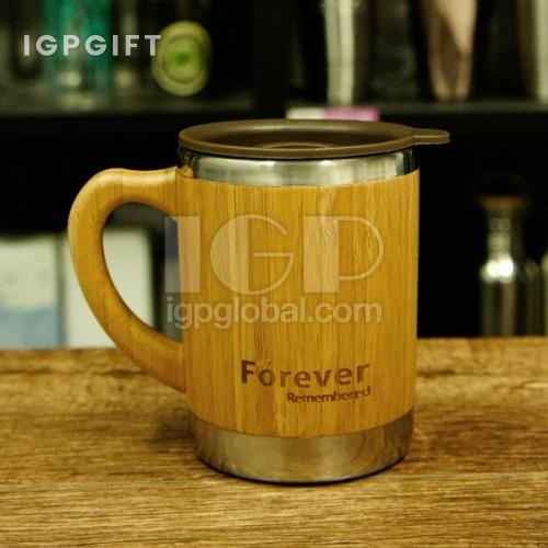 環保竹制手柄杯
