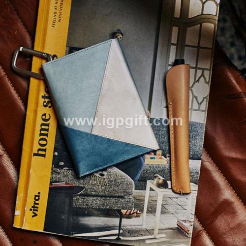 Creative multi-functional contrast color paper card holder
