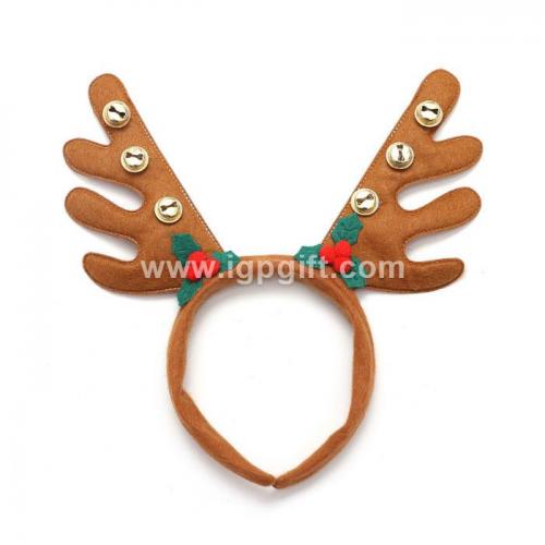 Christmas deer horn headband