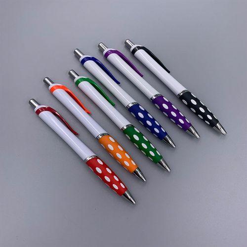 Colourful Antislip Press-type Ballpoint Pen