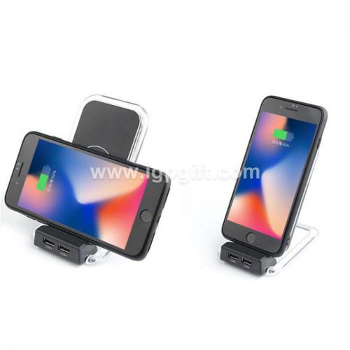 Acrylic stand wireless charger