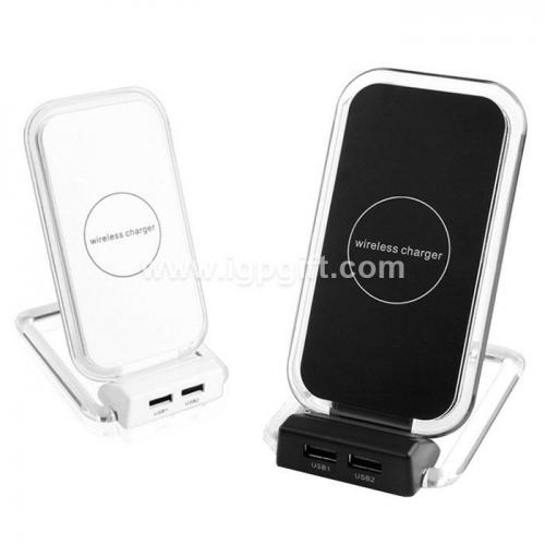 Acrylic stand wireless charger