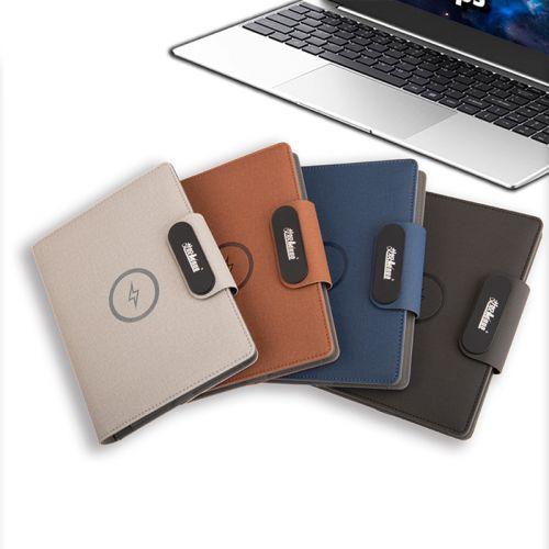 Multifunction Magnetic Wireless Charging Notebook