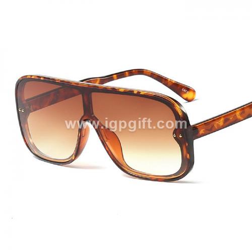 Vintage rivet conjoined sunglasses