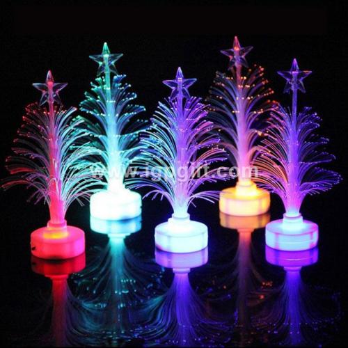 Colored LED flashing Christmas tree