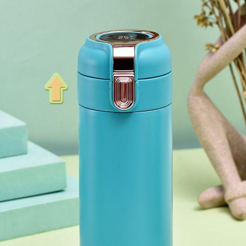 Portable Smart Digital Display Vacuum Flask