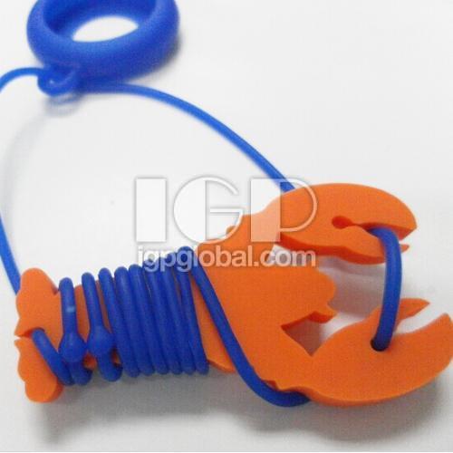 Shrimp-shaped Wire Holder