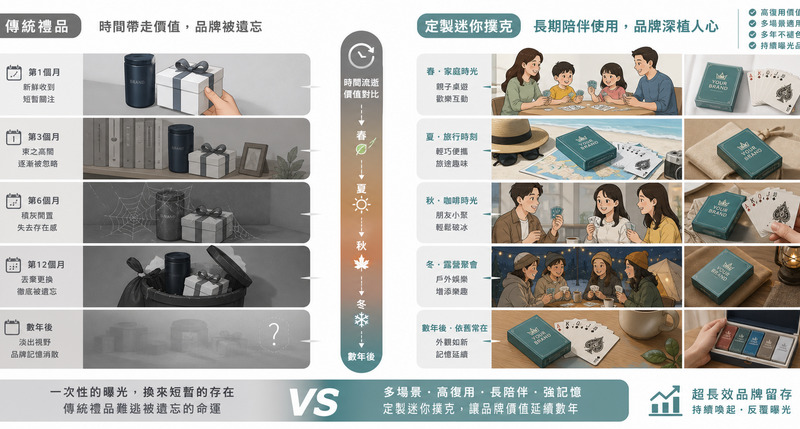 口袋微型品牌名片，迷你撲克禮品實現長效曝光
